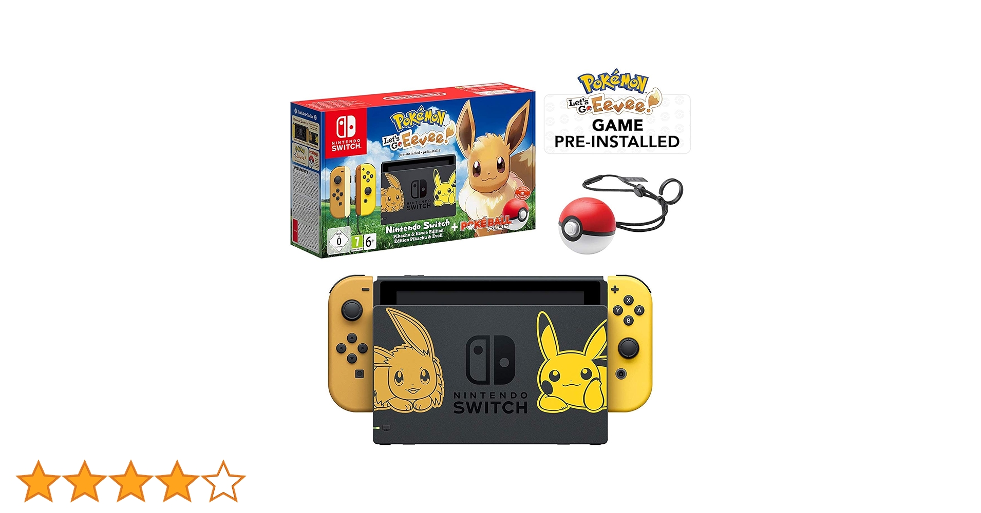 Nintendo Switch Let's Go! イーブイエディション Amazon.co.jp: Nintendo Switch ポケットモンスター Let's Go